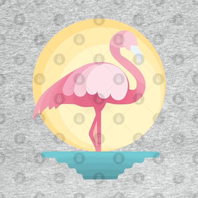 Million Dollar Flamingo by FITmedia